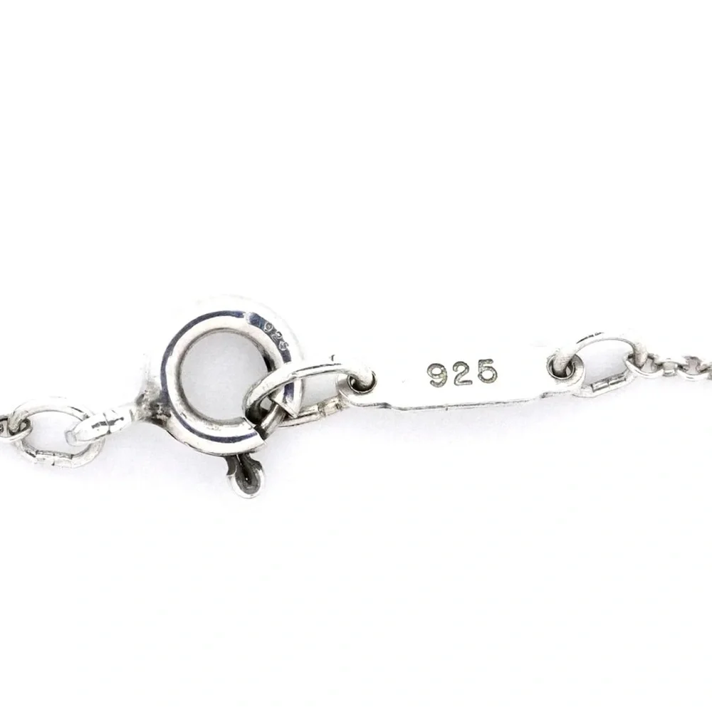 Tiffany & Co. Sterling Silver and 18k Gold Pendant Necklace